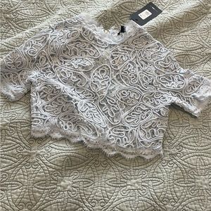 Fashion Nova Gotta Show Me Love Crop Top NWT